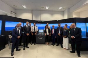 Visita della delegazione del Ministero della Difesa ai simulatori dell’Accademia Nautica dell’Adriatico